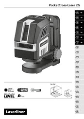 Laserliner PocketCross-Laser 2G Manual De Instrucciones