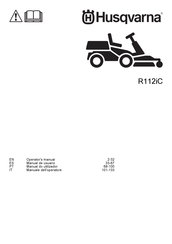 Husqvarna R112iC Manual De Usuario