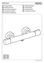 KEUCO Plan blue 53926 171001 Instrucciones De Instalación