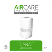 Aircare LANAI LE440DWHT Manual De Instrucciones