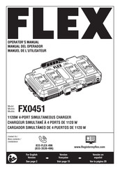 Flex FX0451 Manual Del Operador