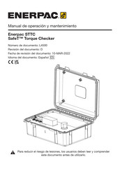 Enerpac SafeT STTC4000 Manual De Operación Y Mantenimiento