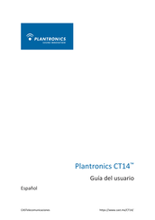 Plantronics CT14 Guia Del Usuario