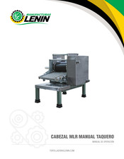 Manufacturas Lenin MLR Manual De Operación