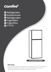 Comfee RCT284LS1 Manual Del Usuario