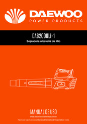 Daewoo DAB2000Li-1 Manual De Uso