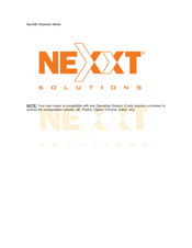 Nexxt Solutions Nyx300 Manual Del Usuario