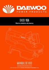 Daewoo DASS-16A Manual De Uso