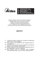 ARDES ARCF01 Folleto De Instrucciones