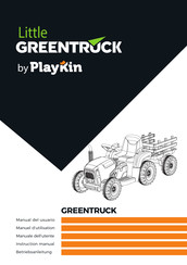 PLAYKIN Little GREENTRUCK Manual Del Usuario