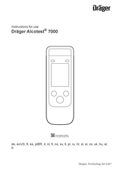 Dräger Alcotest 7000 Instrucciones De Uso