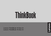 Lenovo ThinkBook 16 Gen 4+ Manual De Instrucciones