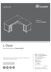 Sauder Hammond 423527 Manual De Instrucciones