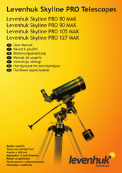 Levenhuk Skyline PRO 80 MAK Manual De Usuario