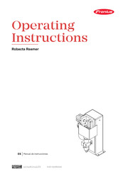 Fronius Robacta Reamer Manual De Instrucciones