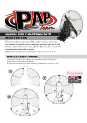 PAP Team MOSTER185 Manual Uso Y Mantenimiento