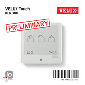 Velux Touch KLR 300 Manual De Instrucciones