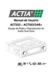 Actia ACT553/DAB+ Manual De Usuario