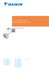 Daikin Altherma 3 R F ERLA11D W1 Serie Guía De Referencia Del Instalador