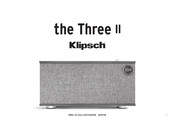 Klipsch the Three II Manual De Instrucciones