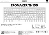 Epomaker TH100 Guia De Inicio Rapido