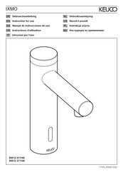 KEUCO IXMO 59512 011140 Manual De Instrucciones De Uso