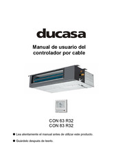 Ducasa CON 83 R32 Manual De Usuario