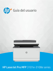 HP LaserJet Pro MFP 3108e Serie Guia Del Usuario