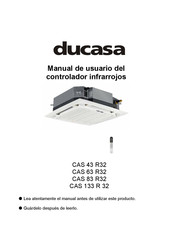 Ducasa CAS 133 R 32 Manual De Usuario