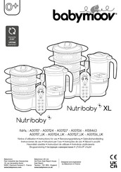 babymoov Nutribaby+ XL Instrucciones De Uso