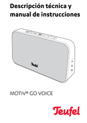 Teufel MOTIV GO VOICE Descripción Técnica Y Manual De Instrucciones