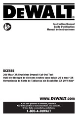 DeWalt DCE555 Manual De Instrucciones