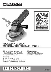 Parkside PP 125 A1 Instrucciones De Funcionamiento Y De Seguridad