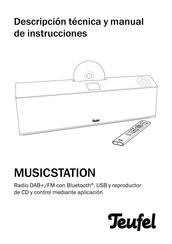 Teufel MUSICSTATION Descripción Técnica Y Manual De Instrucciones