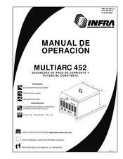 Infra MULTIARC 452 Manual De Operación