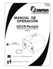 Infra OCVR Portatil Manual De Operación