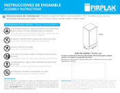 firplak VCOC03-0296-000-0001 Instrucciones De Ensamble