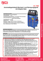 BGS technic 7082 Instrucciones De Uso