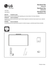 LG 43HT3WJ Guia De Instalacion