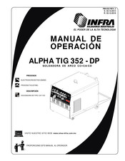 Infra ALPHA TIG 352 - DP Manual De Operación