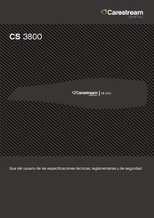 Carestream Dental CS 3800 Manual Del Usuario