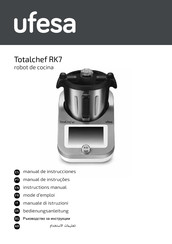 UFESA Totalchef RK7 Manual De Instrucciones