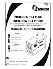 Infra INSIGNIA 504 P-CC Manual De Operación