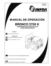 Infra BRONCO 3700 K Manual De Operación