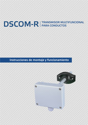 Sentera Controls DSCOM-R Instrucciones De Montaje Y Funcionamiento