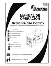 Infra INSIGNIA 504 P-CC Manual De Operación