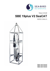 Sea-Bird Scientific SBE 19plus V2 SeaCAT Manual De Instrucciones