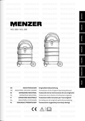 Menzer VCL 320 Traducción De Instrucciones Originales