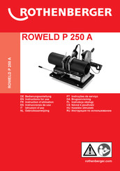 Rothenberger ROWELD P 250 A Instrucciones De Uso