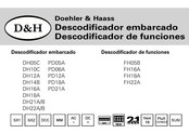 D&H DH21B Manual De Instrucciones